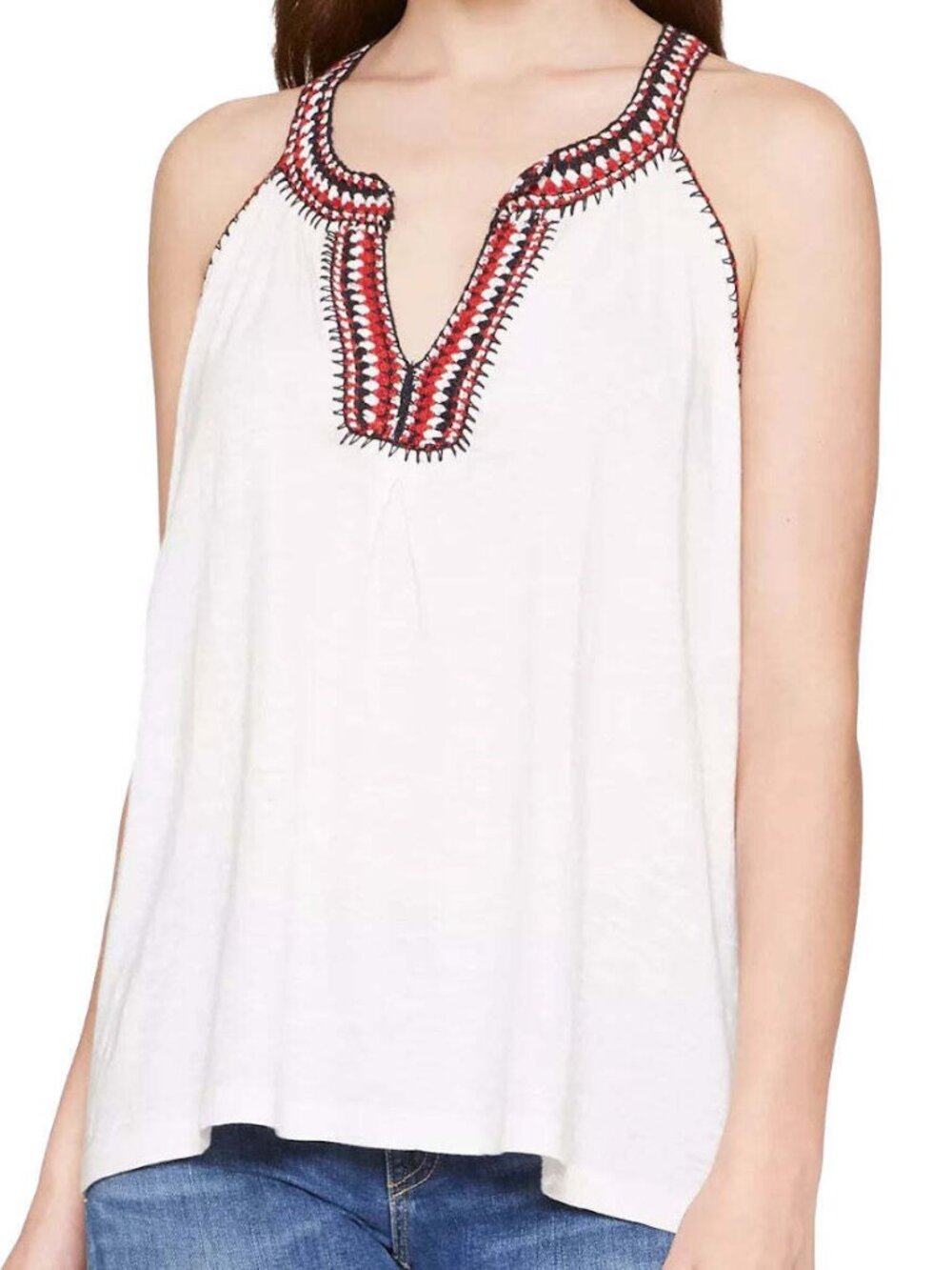 Joie Womens Embroidery Nelida Top